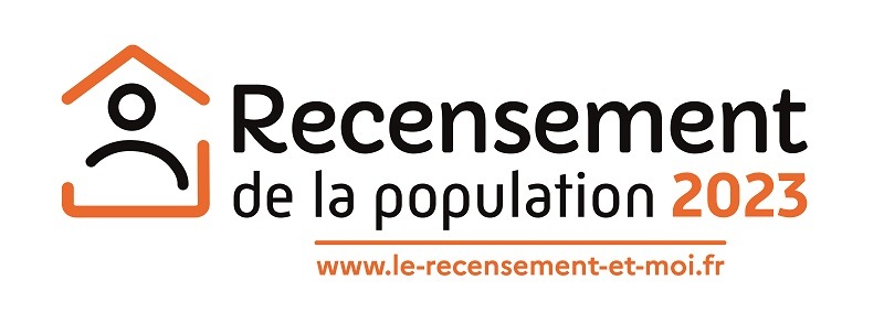 Logo Recencement population 2023 Auteuil le roi