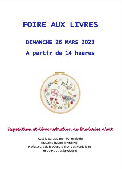 Foire aux livres 26 03 2023 2