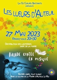 Affiche Les lueurs d Auteuil