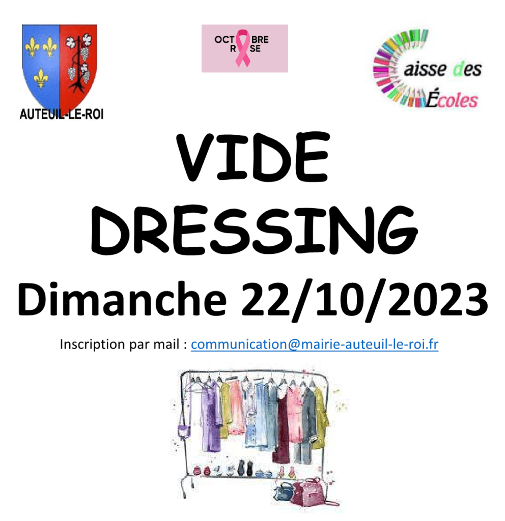 2023 10 22 Inscription Vide dressing entête