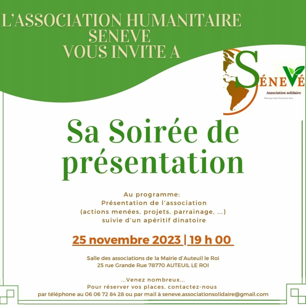 Soiree Seneve du 25 11 2023