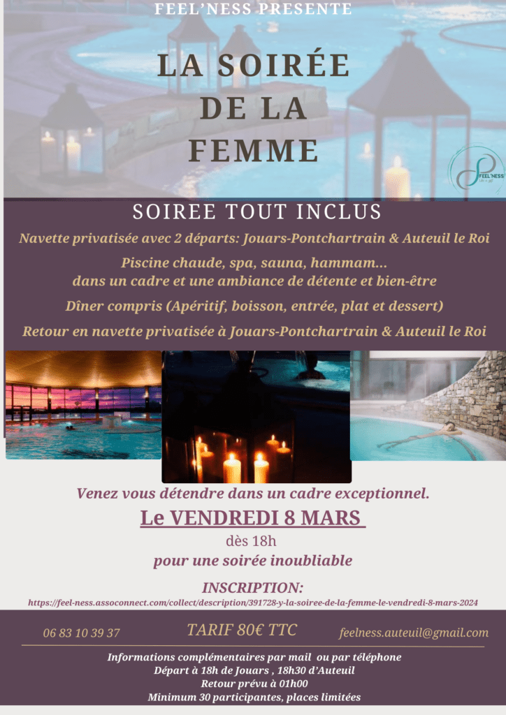 SOIREE DE LA FEMME 8 MARS 2024