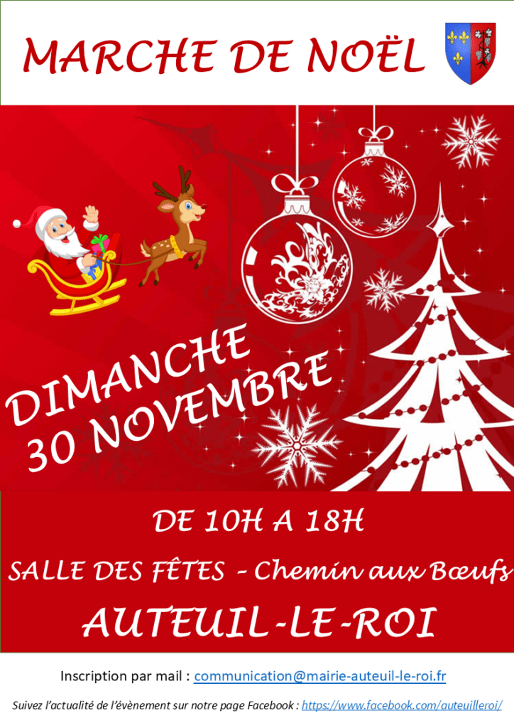 2025 11 30 Inscription Marché de Noël